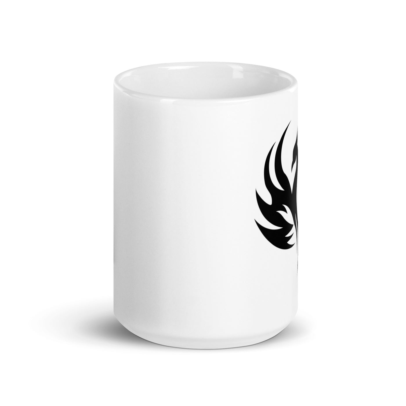 Uprise White glossy mug