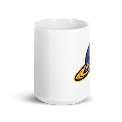 Rocket City Rage White glossy mug