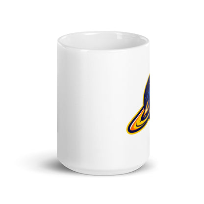 Rocket City Rage White glossy mug