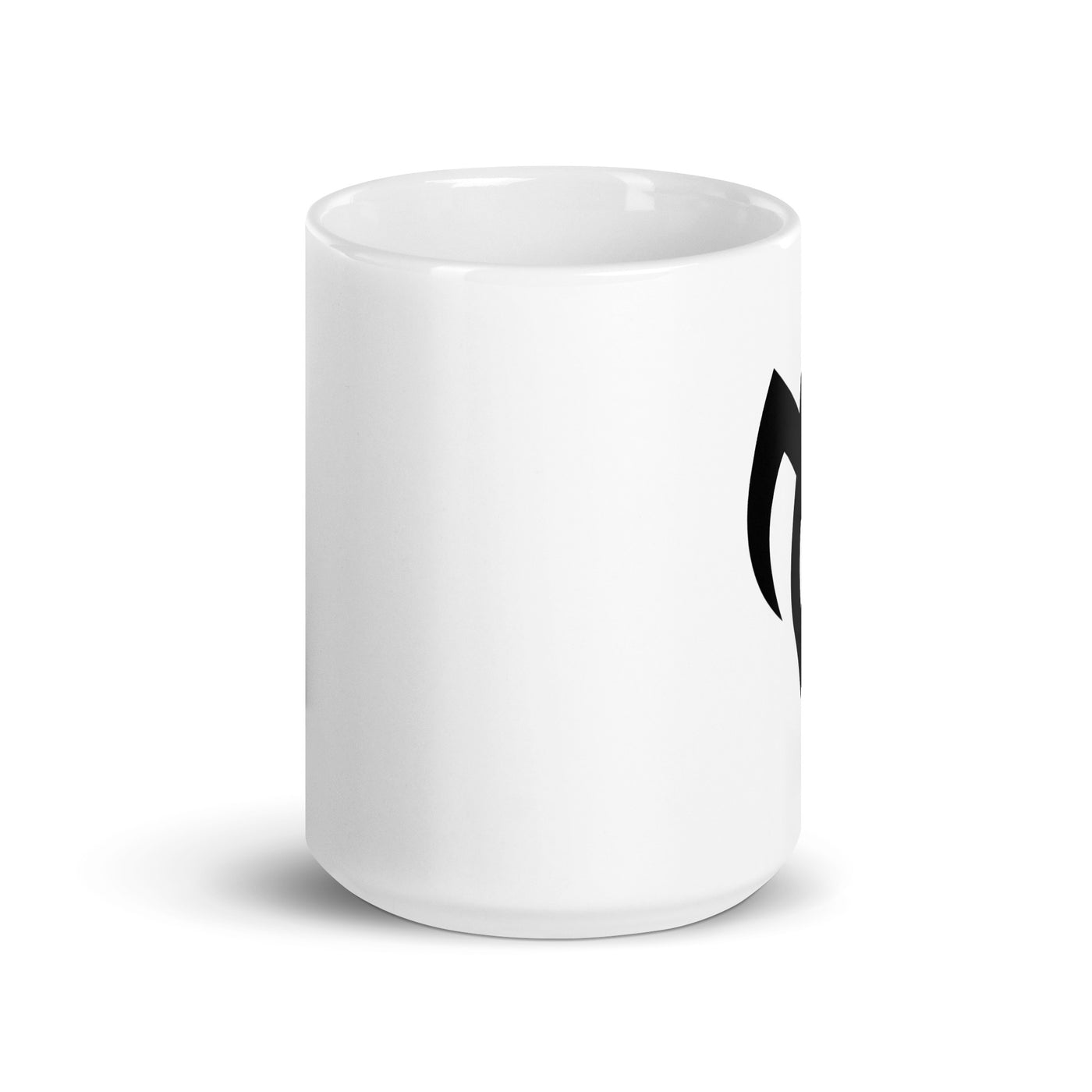 Dire Rebellion White glossy mug