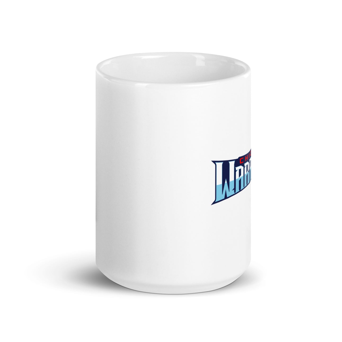 Chicago Warriors White glossy mug
