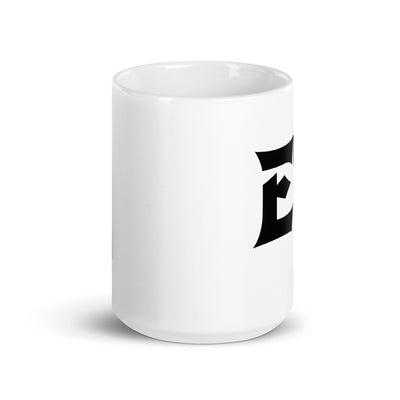 Eclipse 7 White glossy mug