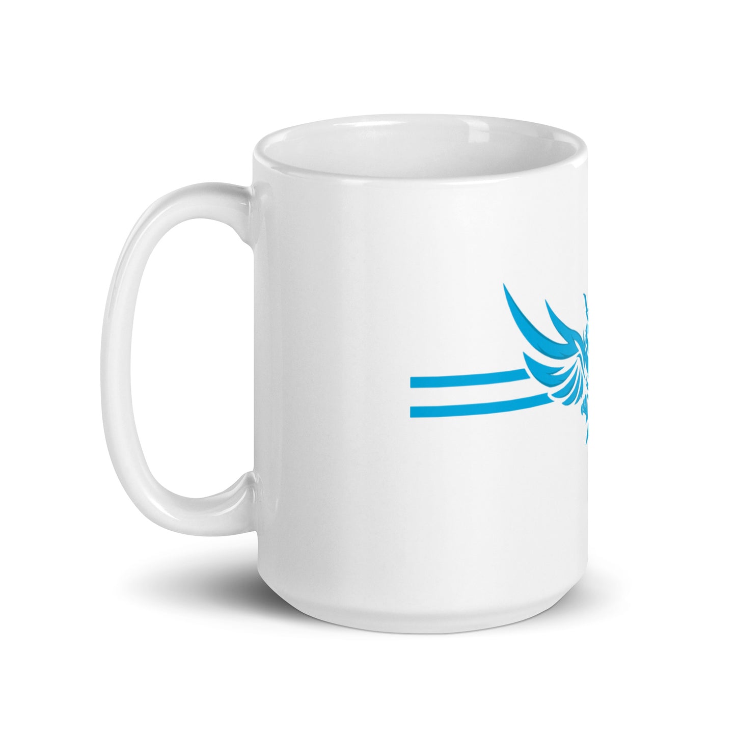 Oracle White glossy mug