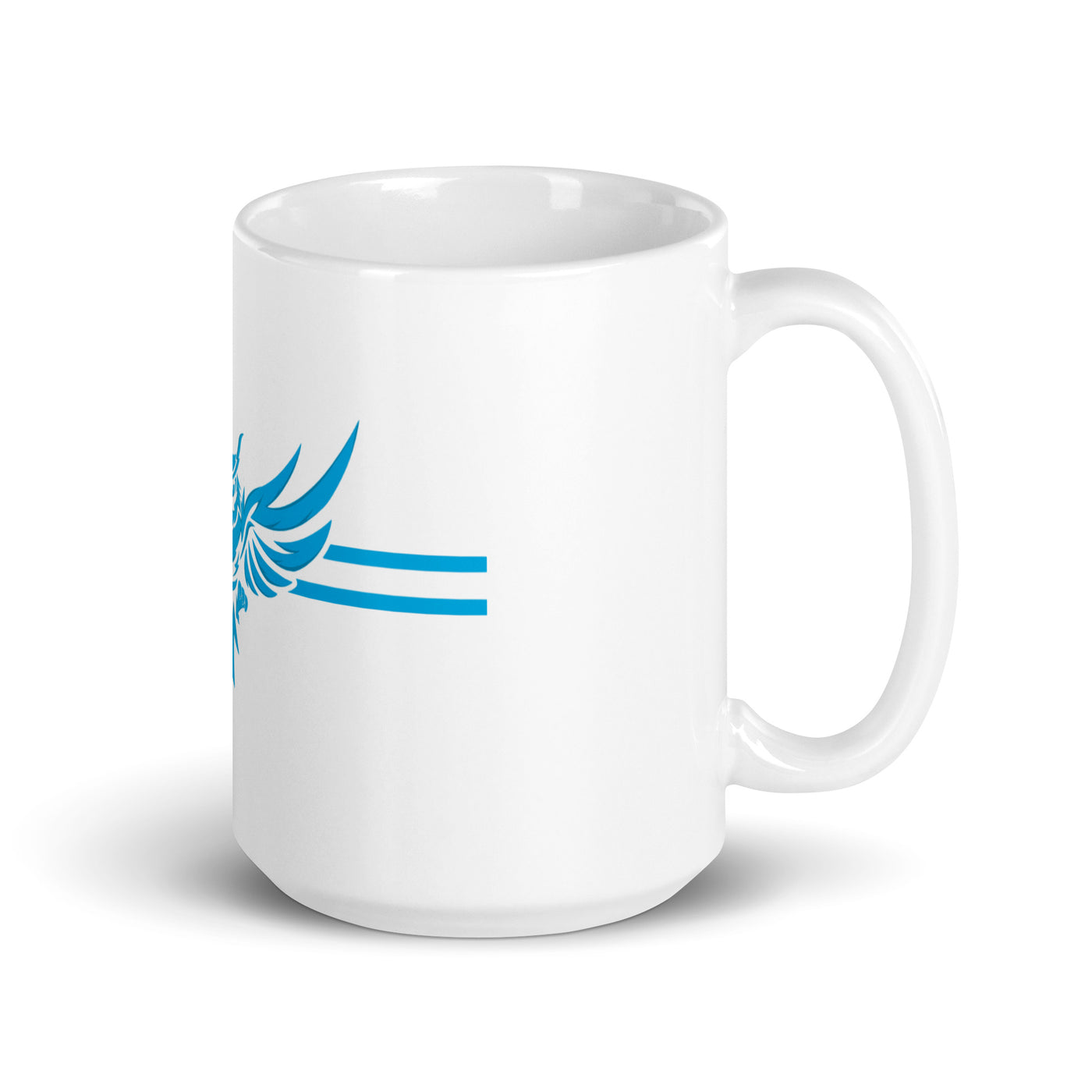 Oracle White glossy mug