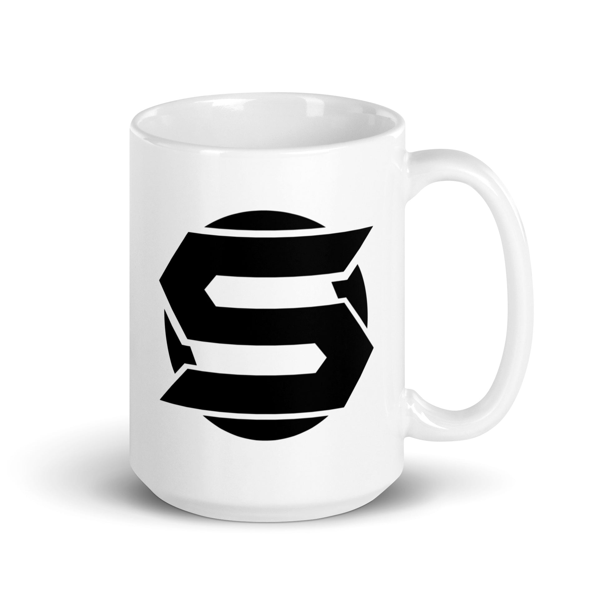 New York Sleepless Gaming White glossy mug