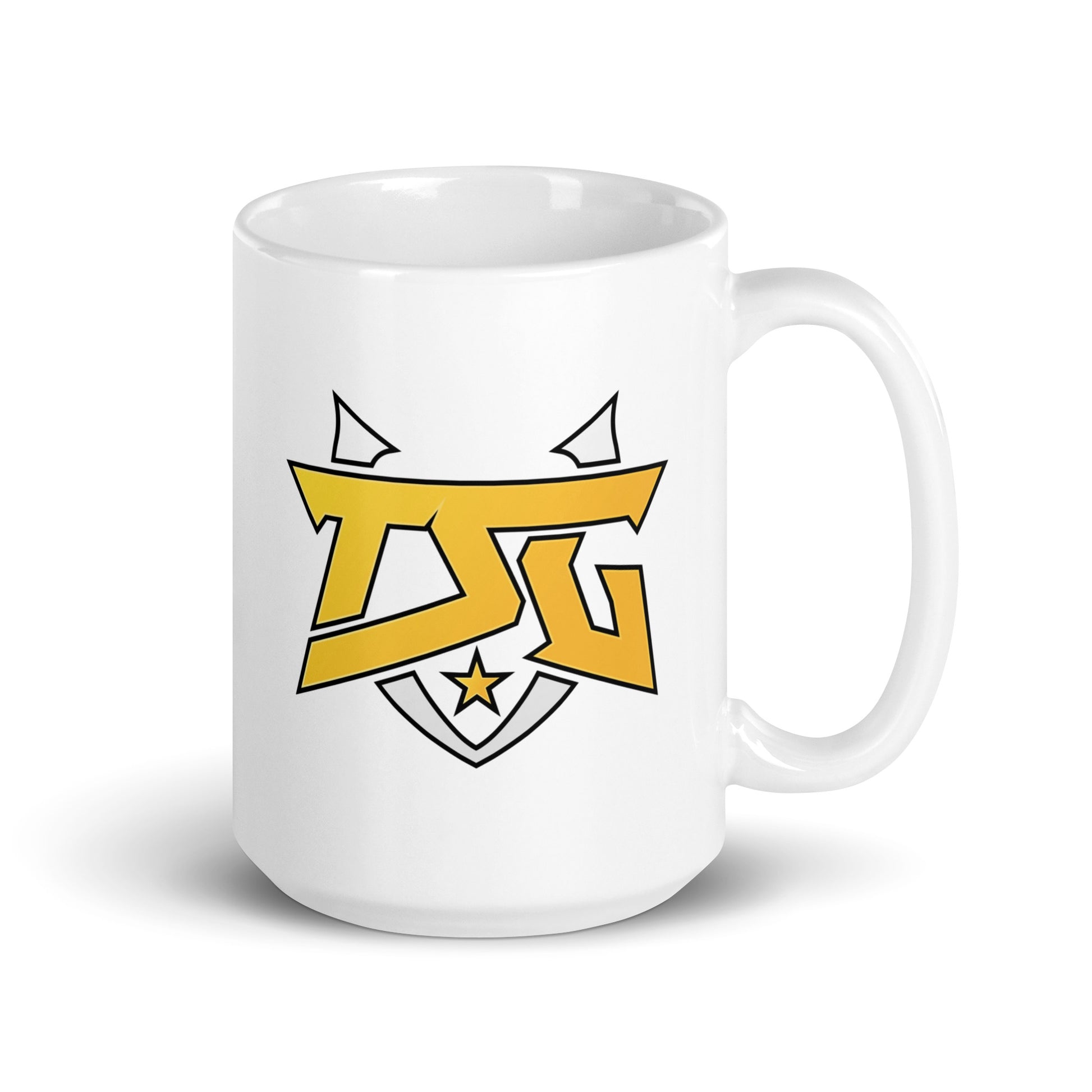 TSG White glossy mug