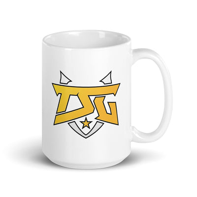 TSG White glossy mug