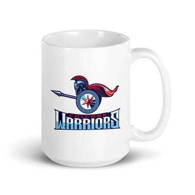Chicago Warriors White glossy mug