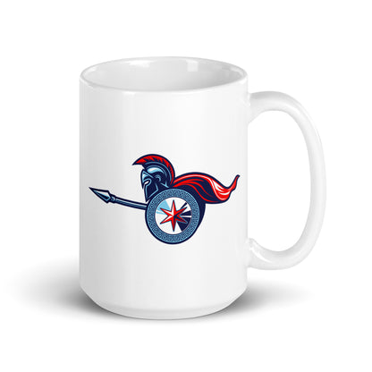 Chicago Warriors White glossy mug