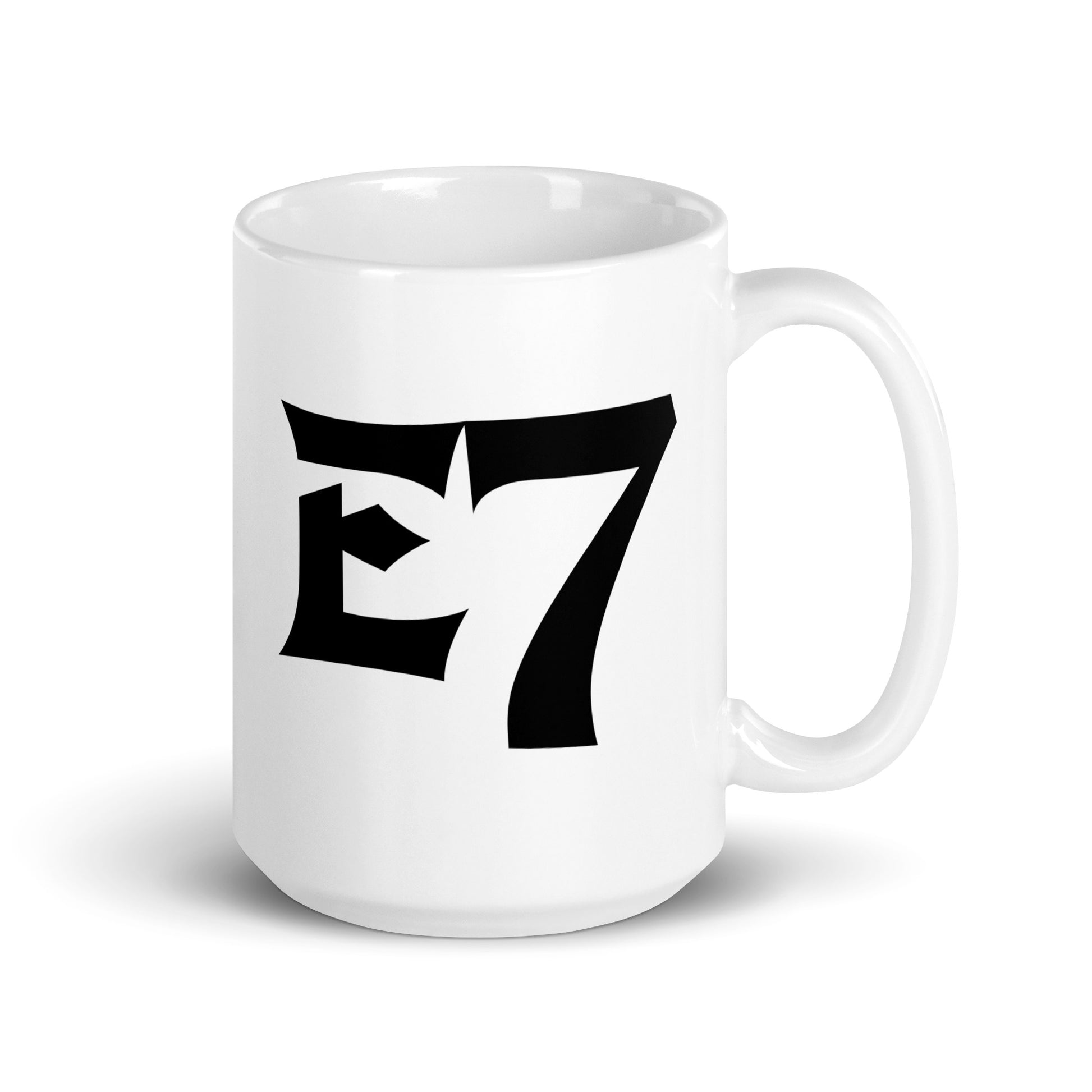 Eclipse 7 White glossy mug