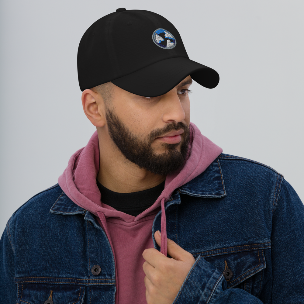 3Hearts Dad hat black right 