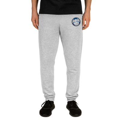 3Hearts Unisex Joggers heather front 