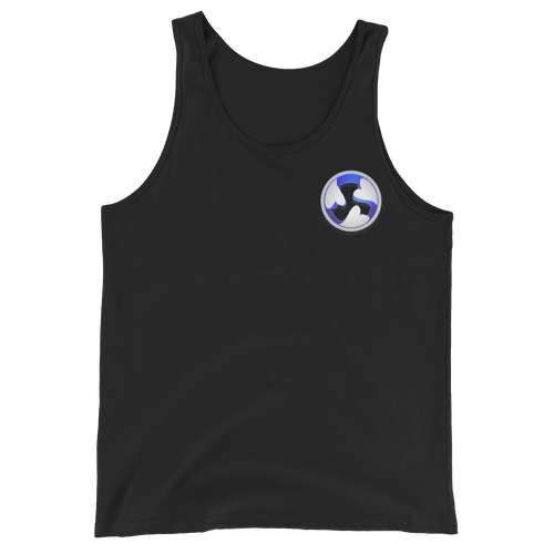 3Hearts Unisex Tank Top black 