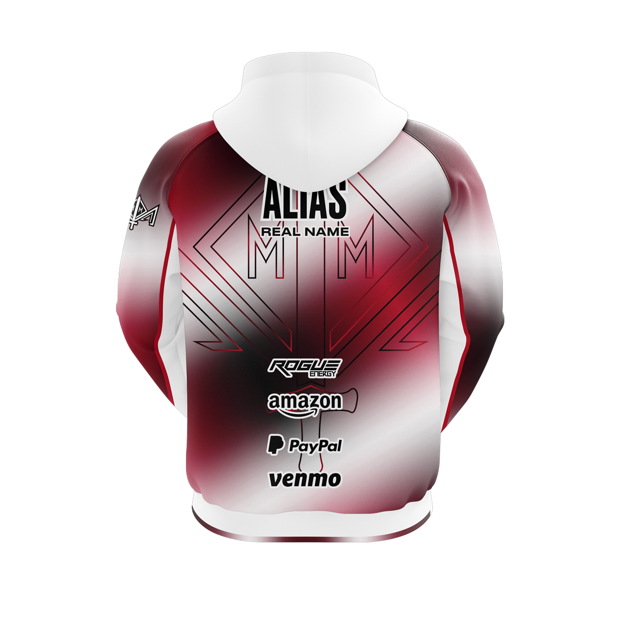 Mayhem Militia Pro Hoodie White