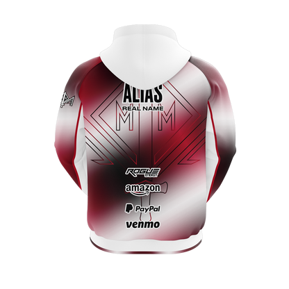 Mayhem Militia Pro Hoodie White