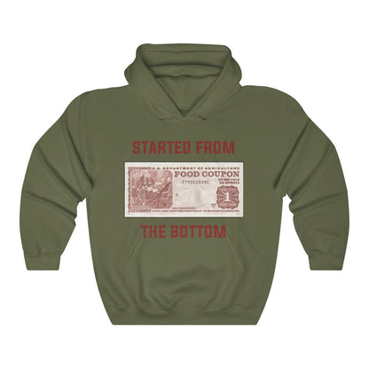 Started From The Bottom Hoodie (Military Green)