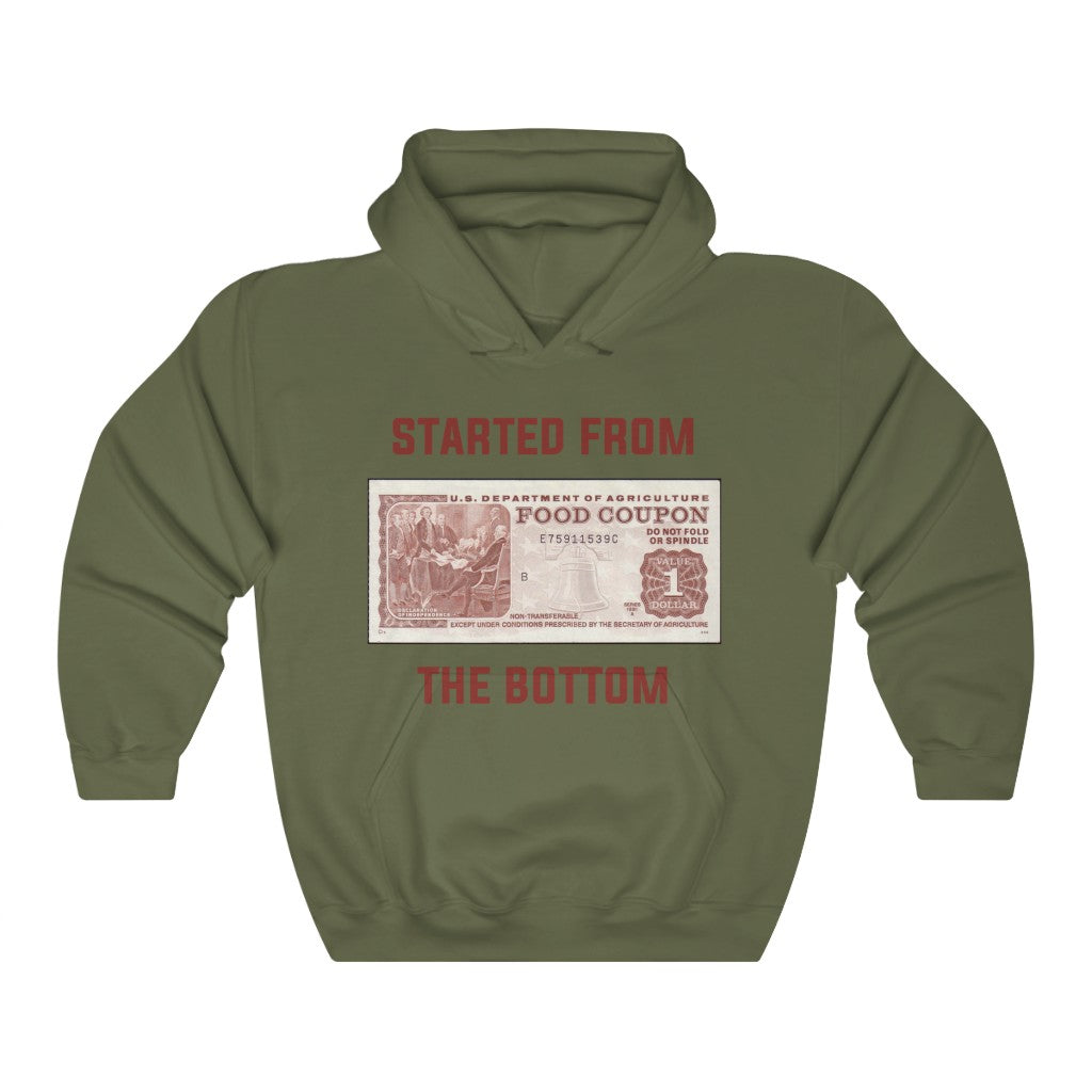 Started From The Bottom Hoodie (Military Green)