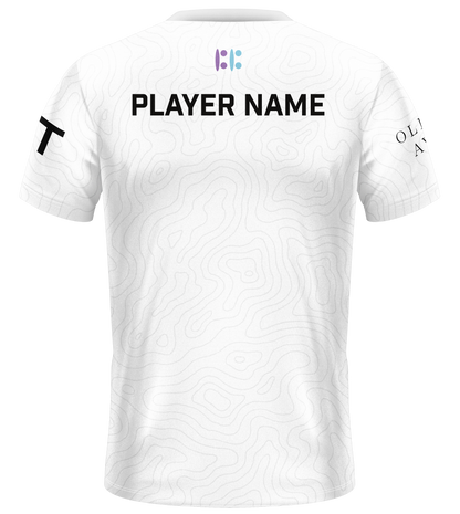 Built By Gamers White Pro Jersey