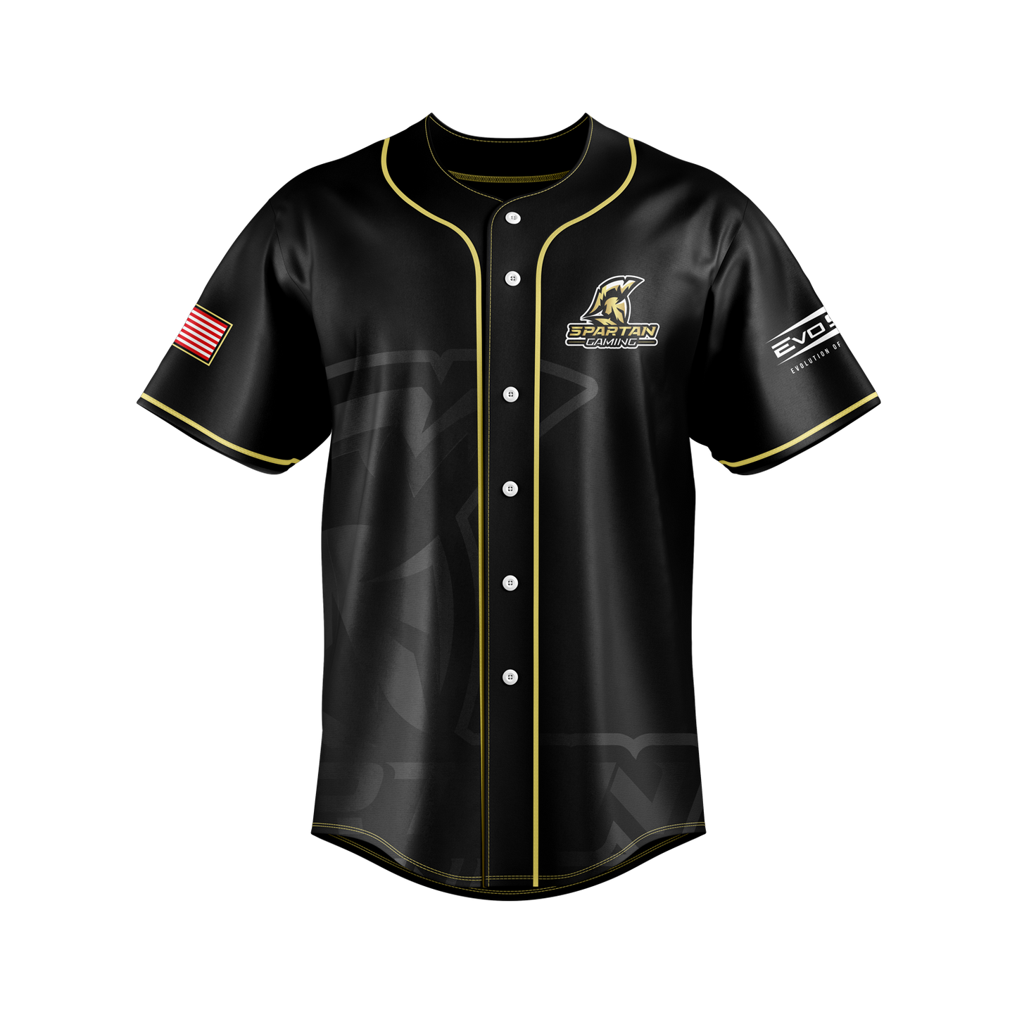 Spartan Gaming Crew Baseball Jersey