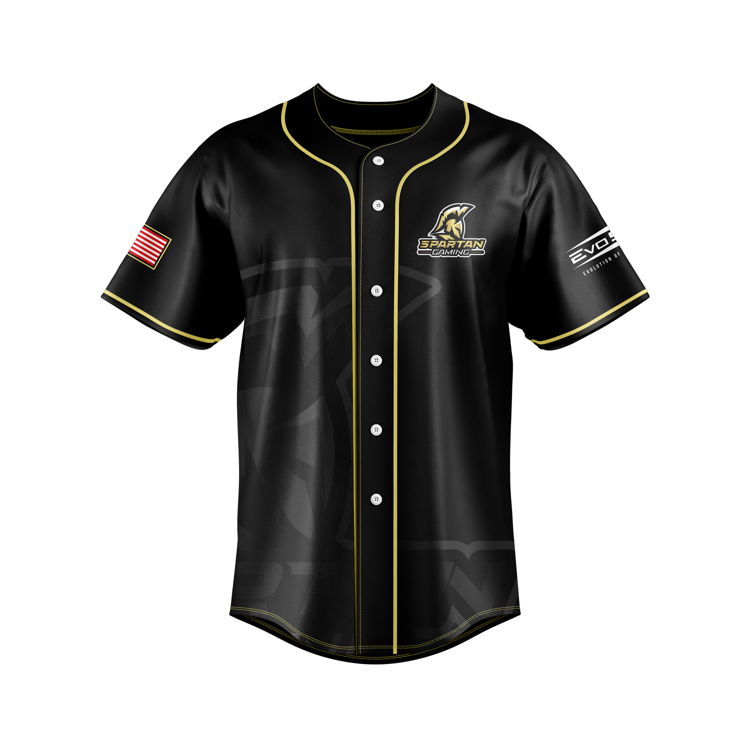 Spartan Gaming Crew Baseball Jersey