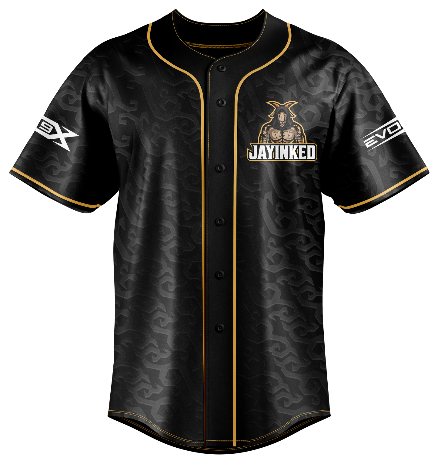 Jayinked Baseball Jersey