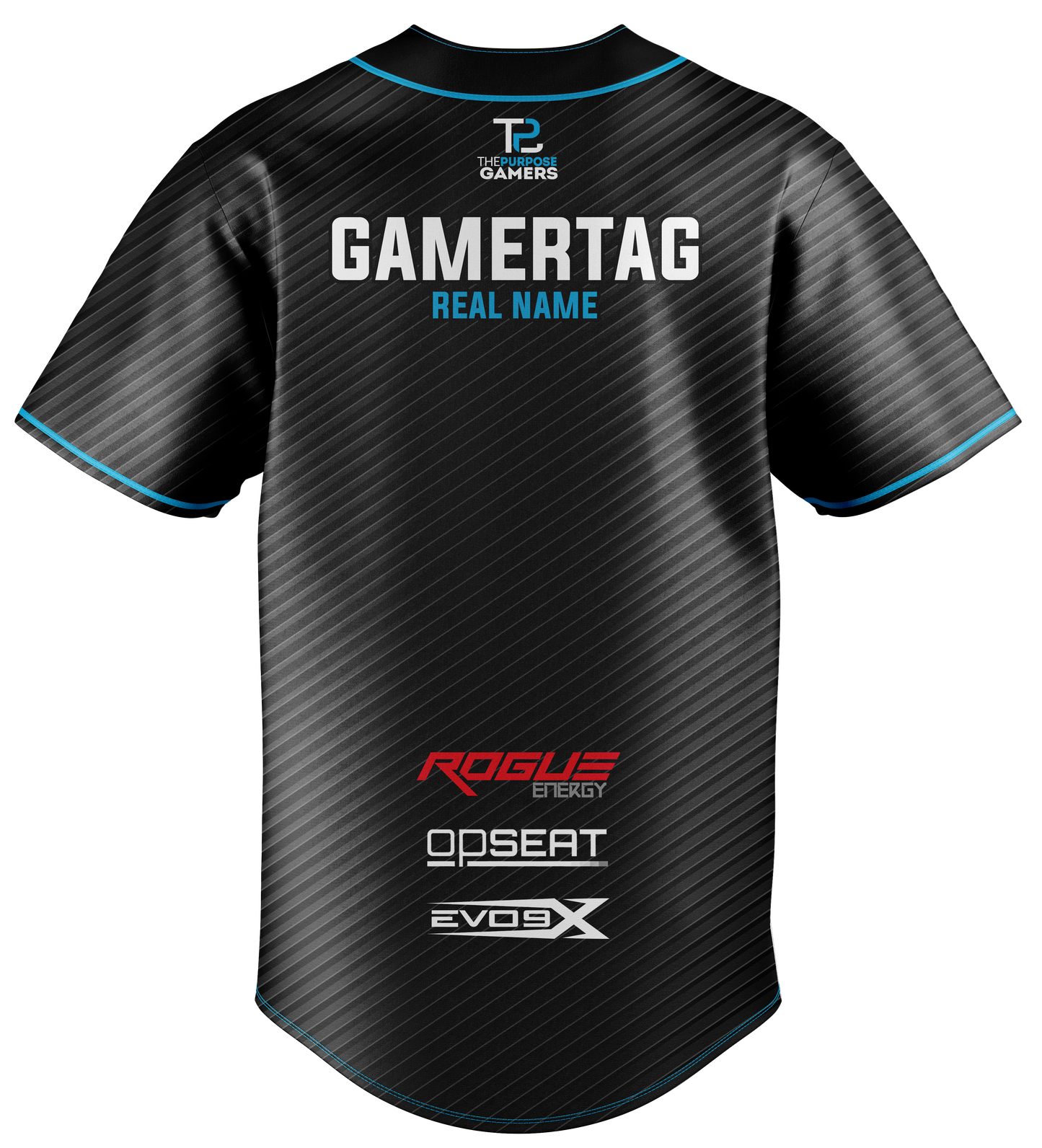 ThePurposeGamers Baseball Jersey
