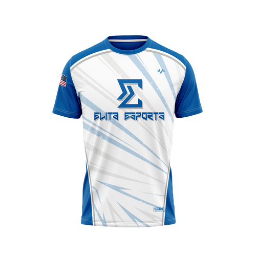 ELIT3 eSports White Pro Jersey
