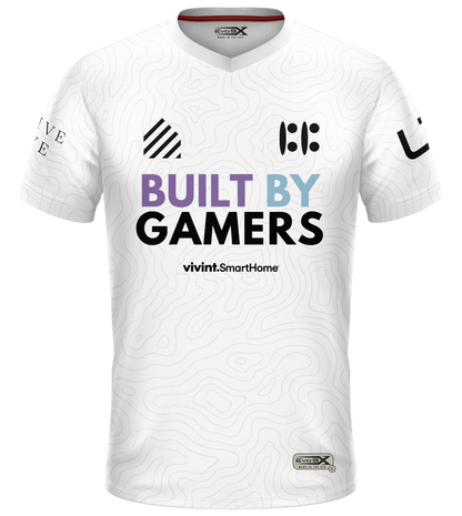 Built By Gamers White Pro Jersey