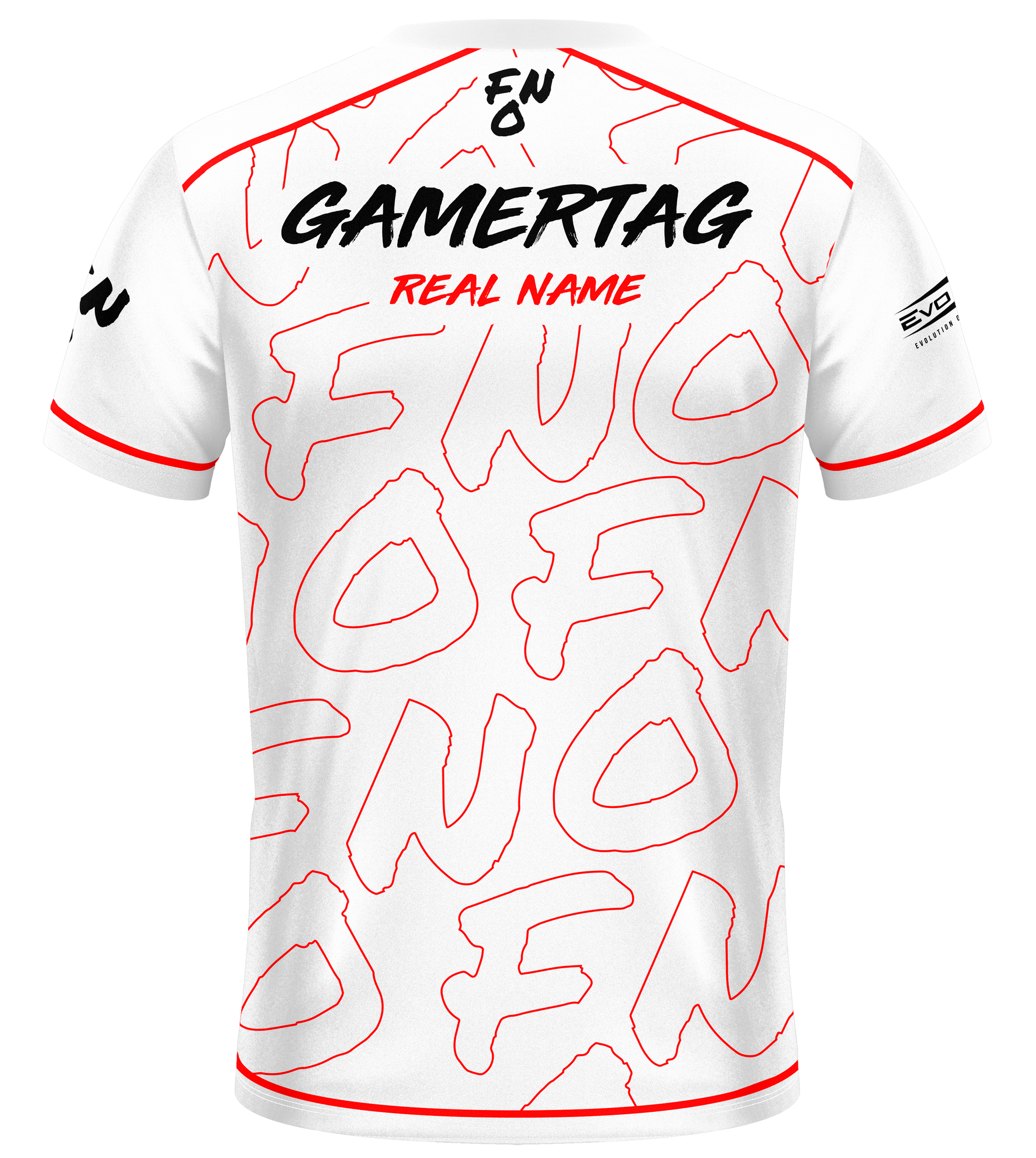 F.N.O Esports White Pro Jersey