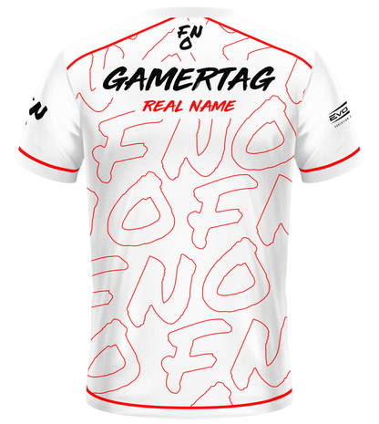 F.N.O Esports White Pro Jersey