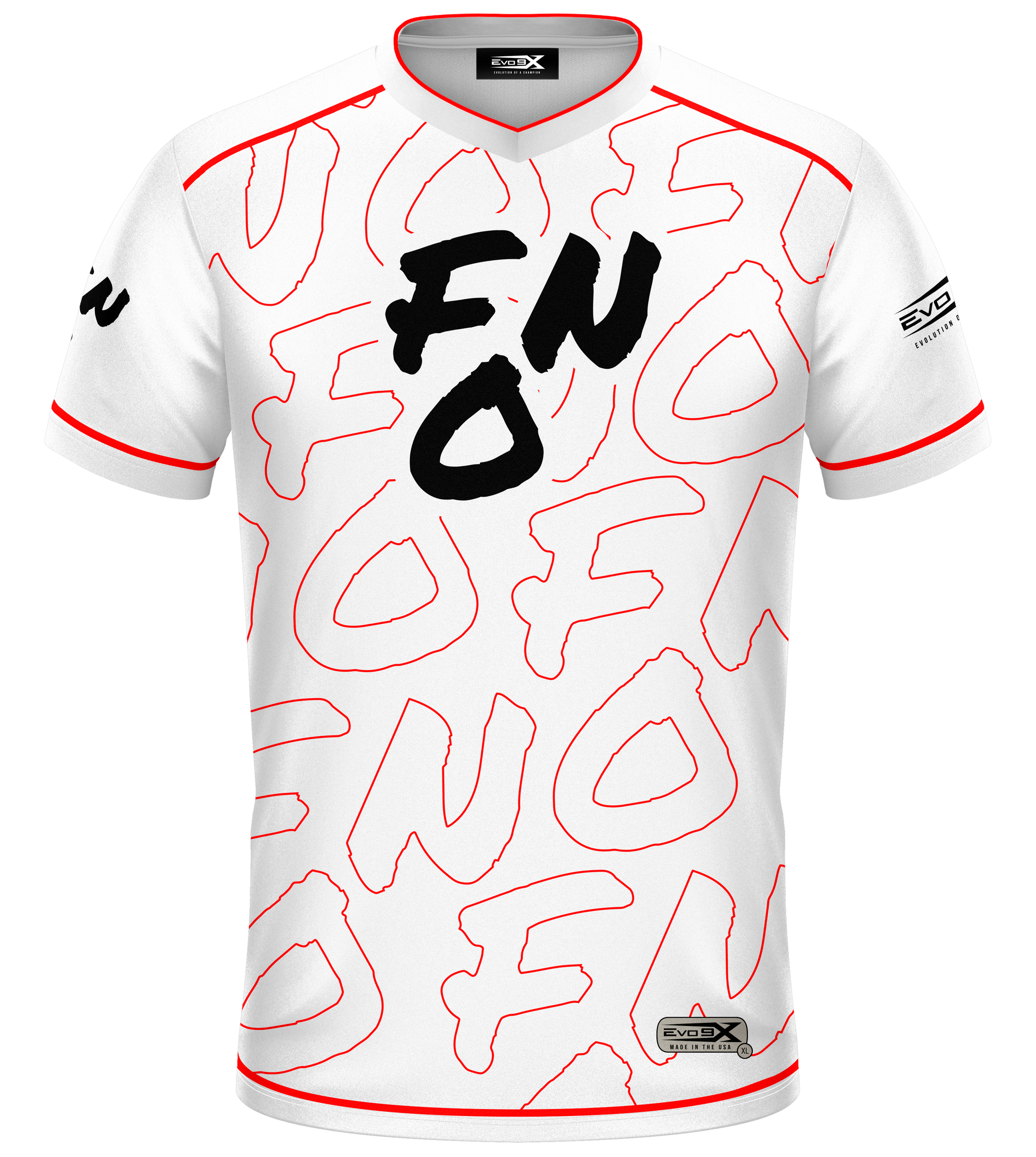 F.N.O Esports White Pro Jersey