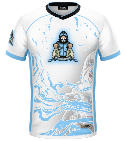 Greedy Thugs Pro Jersey White