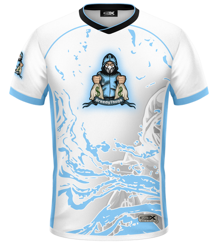 Greedy Thugs Pro Jersey White