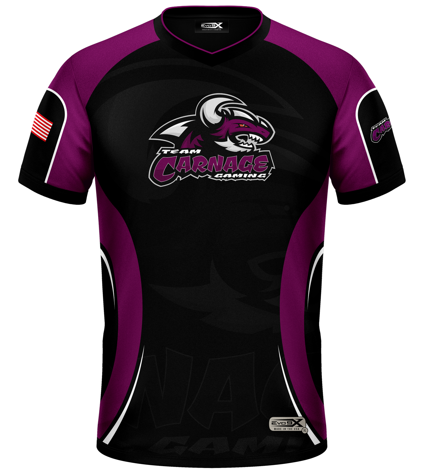 Team Carnage Esports Pro Jersey - Purple