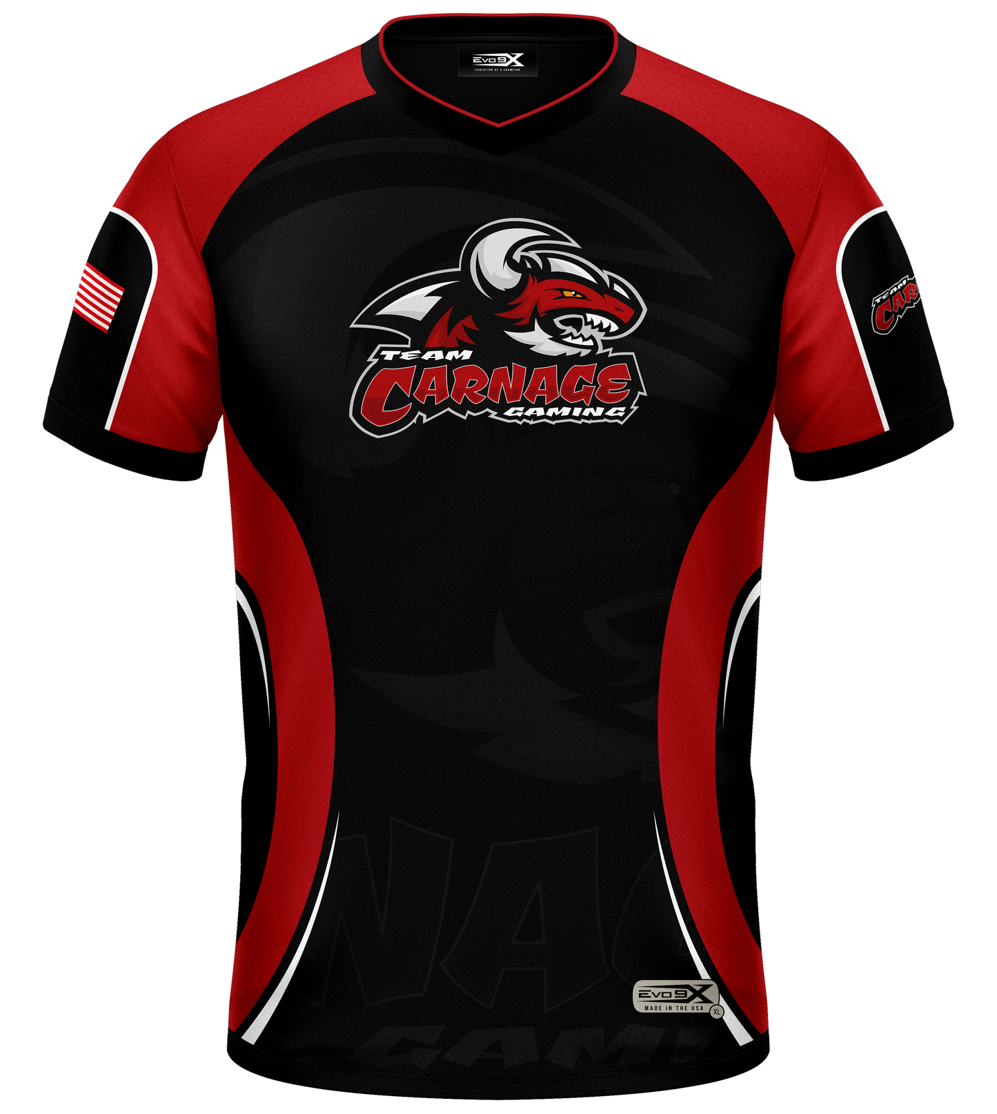 Team Carnage Esports Pro Jersey - Red