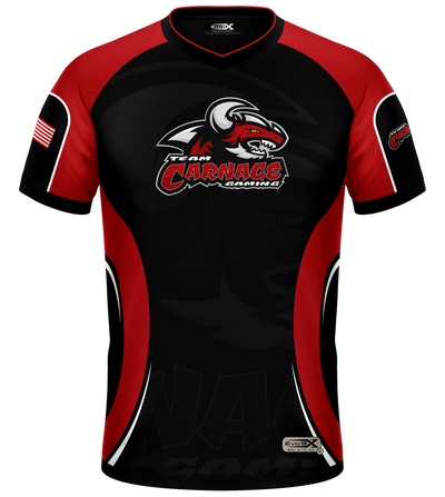 Team Carnage Esports Pro Jersey - Red
