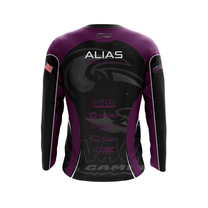Team Carnage Long Sleeve Pro Jersey - Purple