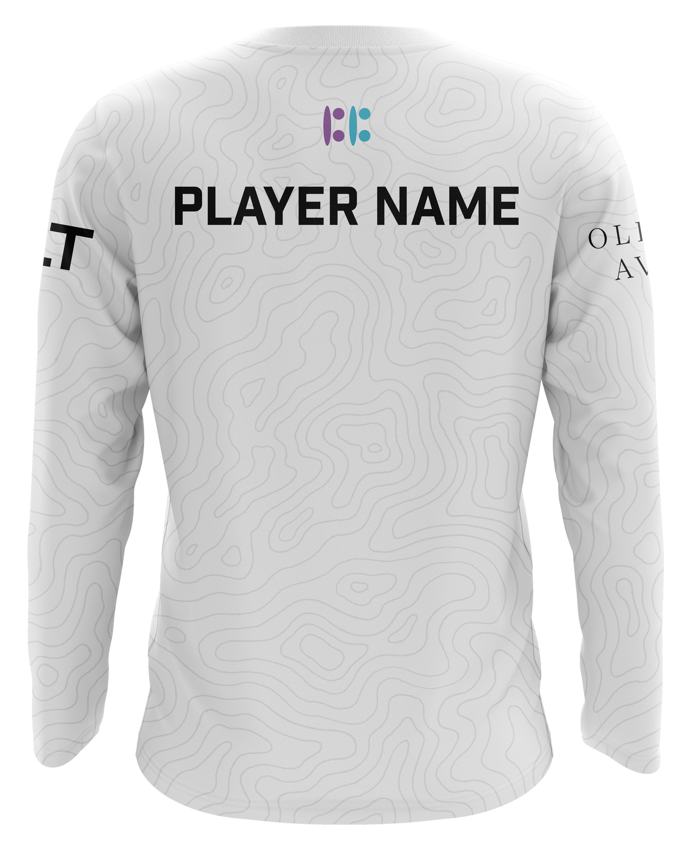Built By Gamers White Long Sleeve Pro Jersey