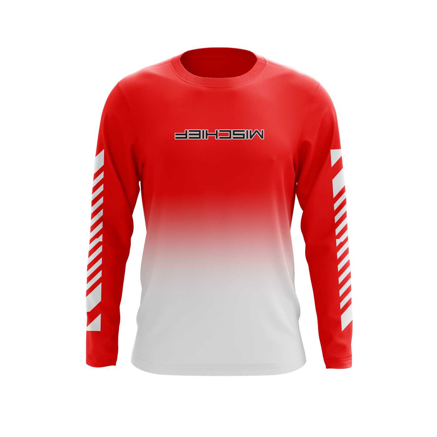 Camp Crew Neck Long Sleeves Pro Jersey Red
