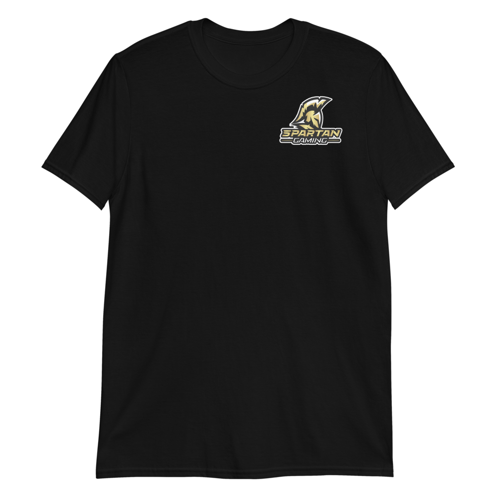 Spartan Gaming Short-Sleeve Unisex T-Shirt black-front 