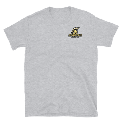 Spartan Gaming Short-Sleeve Unisex T-Shirt grey front 