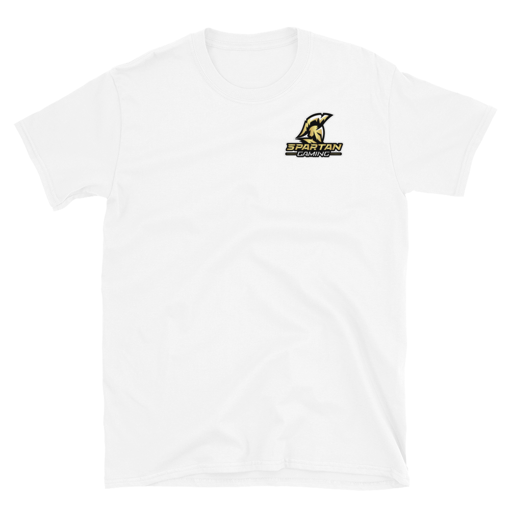 Spartan Gaming Short-Sleeve Unisex T-Shirt white front 
