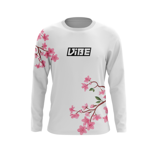 Camp Crew Neck Long Sleeves Pro Jersey White