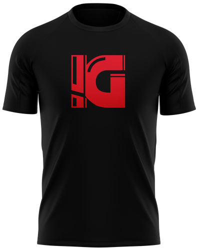 illest gaming Logo Tee Blk/Red