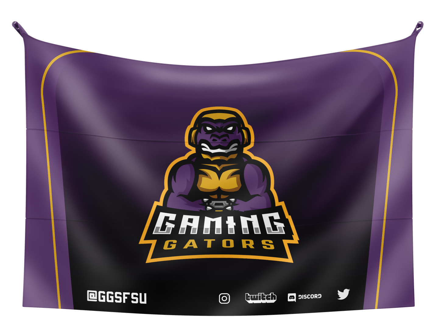 SFSU Gaming Gators Flag