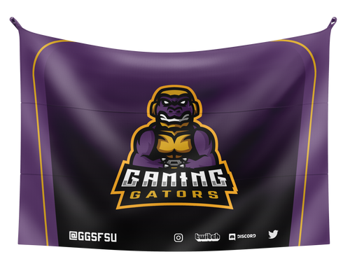 SFSU Gaming Gators Flag