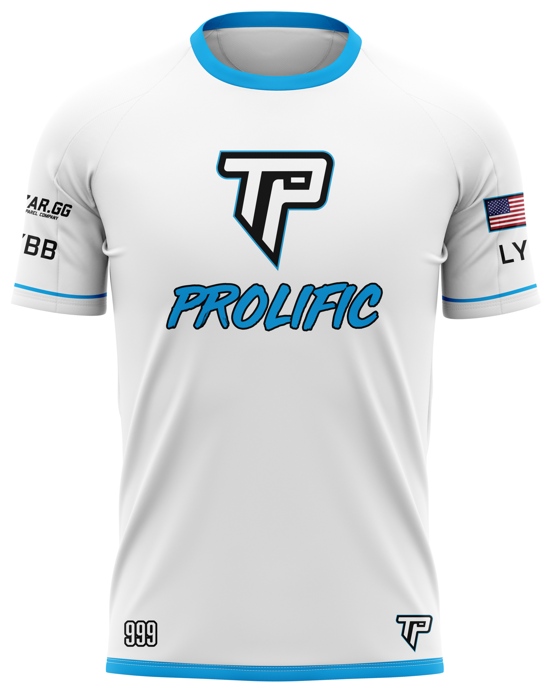 Team Prolific White Pro Jersey