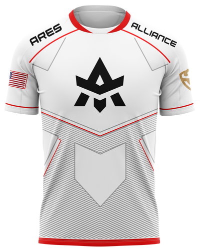 Ares Alliance White Pro Jersey