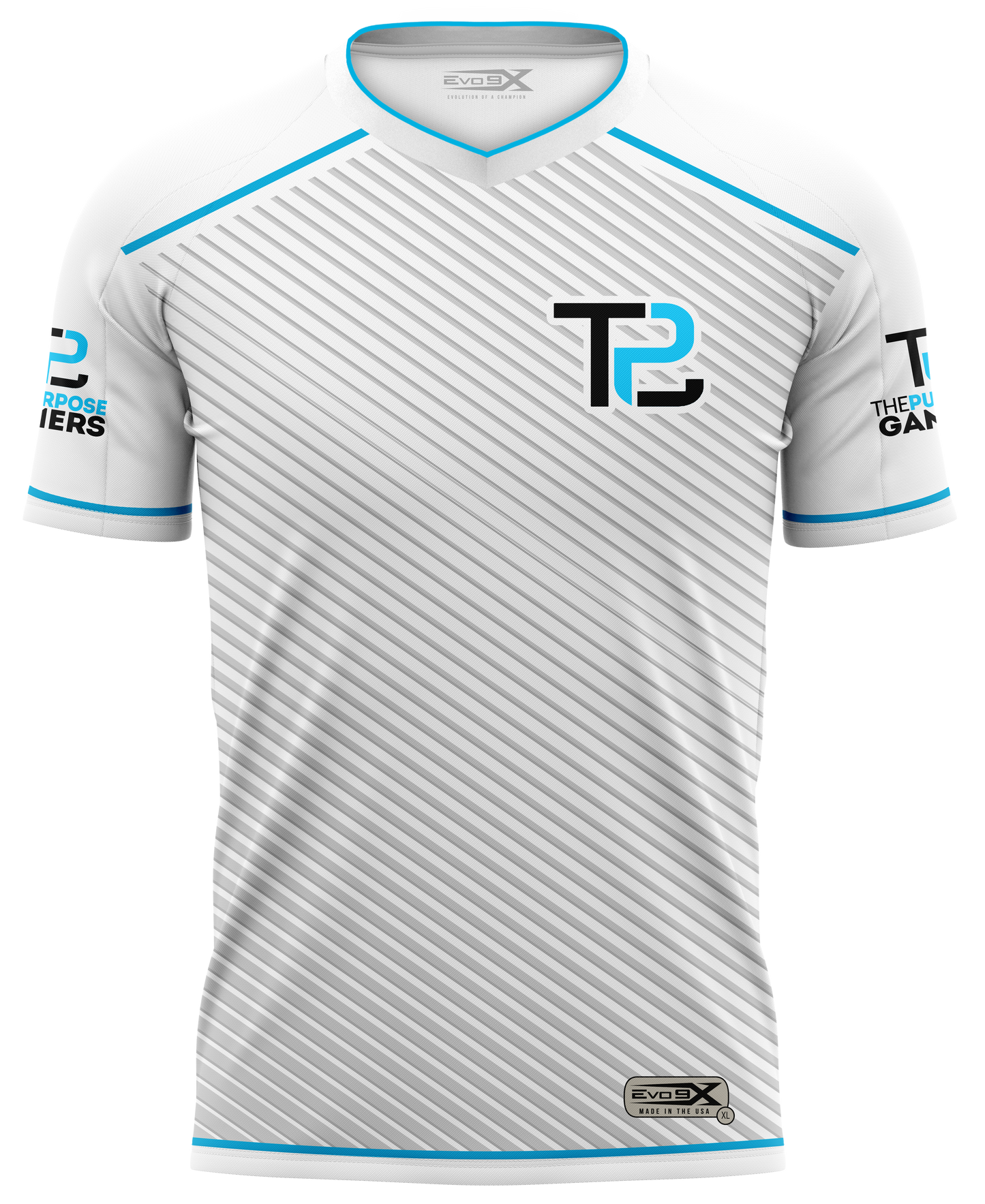 ThePurposeGamers White Pro Jersey