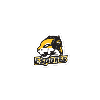 WSC Esports Bubble-free stickers